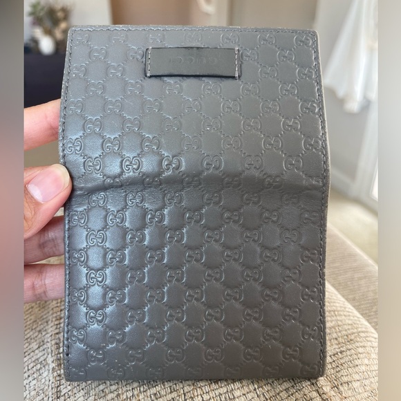 JB001 Gucci Microguccissima Leather card holder wallet - Picture 3 of 10